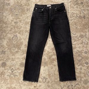 Agolde Riley Black Jeans